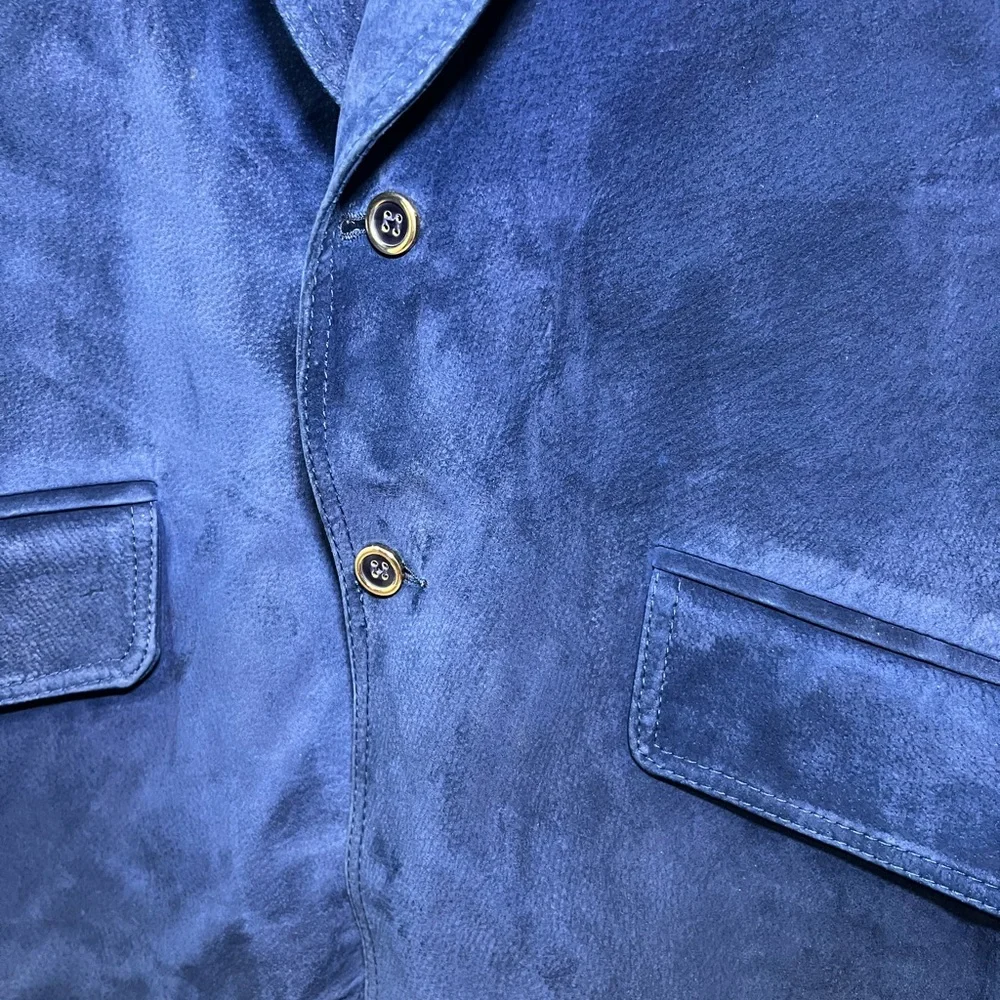 Vintage Mens L Suede Leather Jacket 1970’s Pigskin By Jimmy Dean * Rare Find - Picture 2 of 9